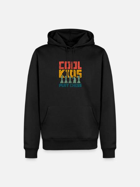 Chess - Men’s Premium Organic Hoodie - black