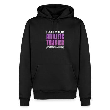 Sportmediziner Sportmedizin Athletiktrainer - Männer Premium Bio Hoodie - Schwarz - Vorne - Nico (187cm)