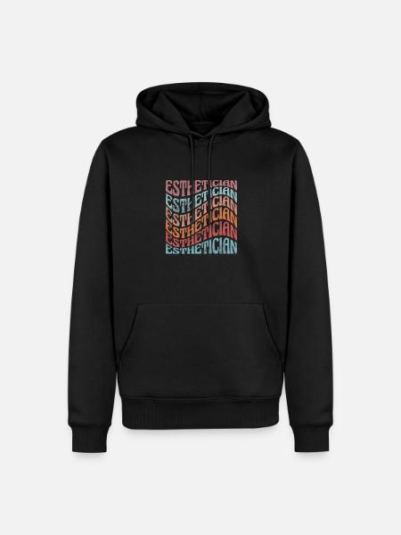Kosmetikerin - Männer Premium Bio Hoodie - Schwarz