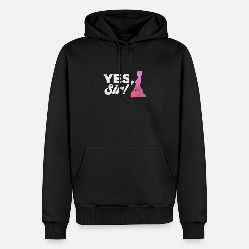 Sadomaso - Männer Premium Bio Hoodie - Schwarz