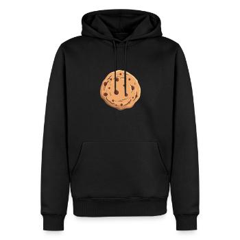Schokolade Schoko Essen Kakao Geschenk - Männer Premium Bio Hoodie - Schwarz - Vorne - Nico (187cm)