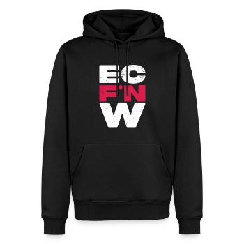 Lutteur lutteur Fight Wrestling Ringer cadeau - Sweat à capuche Premium bio Homme - noir - Devant - Nico (187cm)