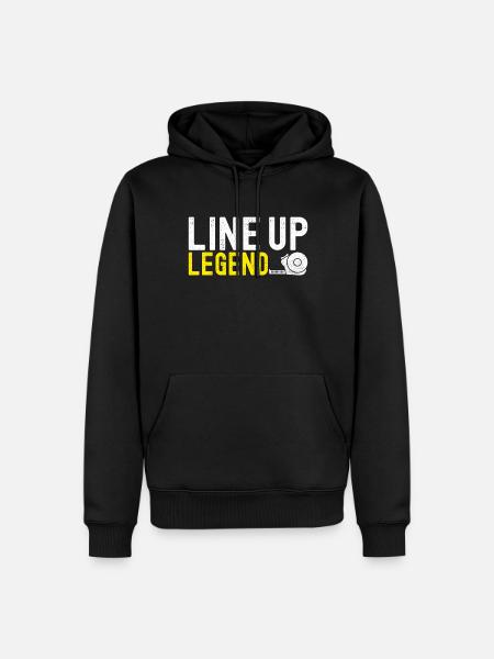 Tiler Floor Layer - Men’s Premium Organic Hoodie - black