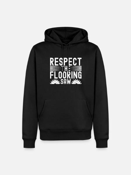 Tiler Floor Layer - Men’s Premium Organic Hoodie - black