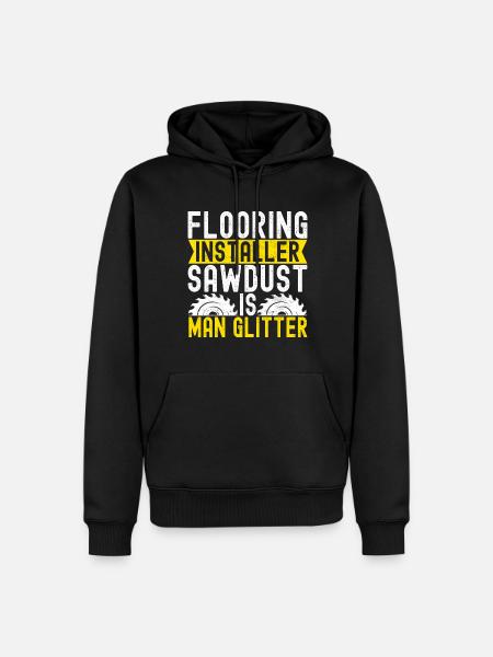liesenleger floor layer - Men’s Premium Organic Hoodie - black