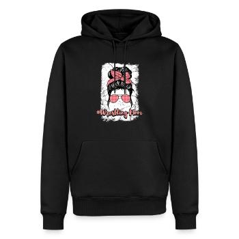 Lutteur lutteur Fight Wrestling Ringer cadeau - Sweat à capuche Premium bio Homme - noir - Devant - Nico (187cm)