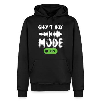 Paranormaler Ermittler Geister Jagen - Männer Premium Bio Hoodie - Schwarz - Vorne - Nico (187cm)