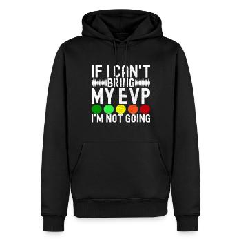 Paranormaler Ermittler Geister Jagen - Männer Premium Bio Hoodie - Schwarz - Vorne - Nico (187cm)