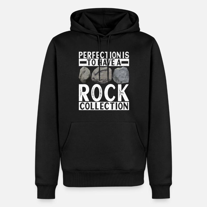 Géologue Géologie - Sweat à capuche Premium bio Homme - noir