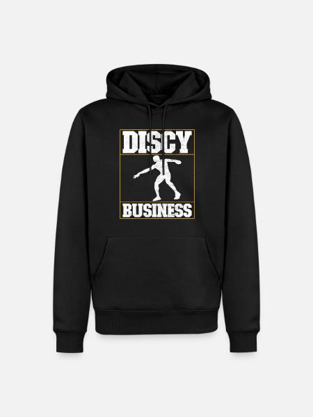 Discus thrower discus throw - Men’s Premium Organic Hoodie - black