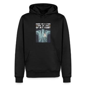 Chihuahua - Männer Premium Bio Hoodie - Schwarz - Vorne - Nico (187cm)