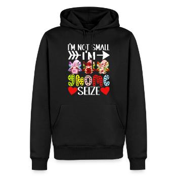 Nains de jardin Jardinage - Sweat à capuche Premium bio Homme - noir - Devant - Nico (187cm)