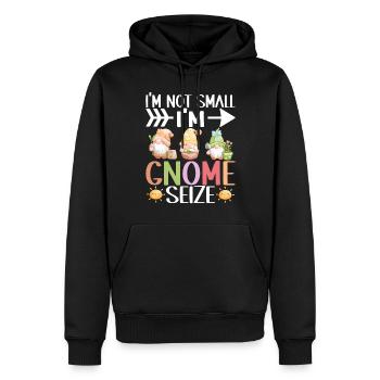 Gartenzwerge Gartenarbeit - Männer Premium Bio Hoodie - Schwarz - Vorne - Nico (187cm)