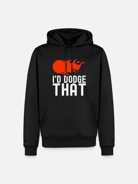 Dodgeball Dodgeball - Men’s Premium Organic Hoodie - black