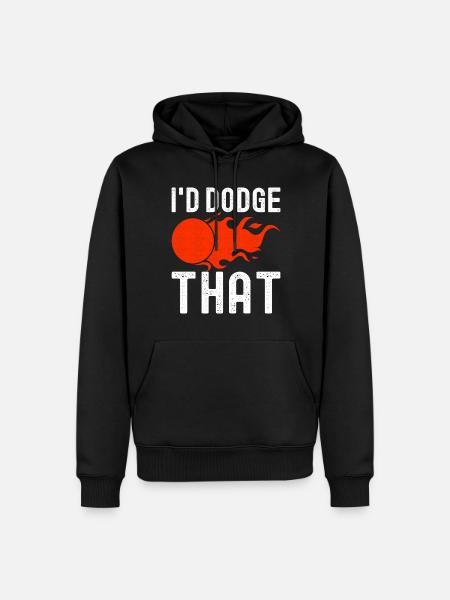 Dodgeball Dodgeball - Men’s Premium Organic Hoodie - black