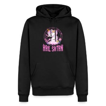 Cadeau de Festival de musique Death Metal - Sweat à capuche Premium bio Homme - noir - Devant - Nico (187cm)