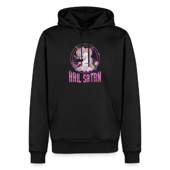 Death Metal - Männer Premium Bio Hoodie - Schwarz - Vorne - Nico (187cm)