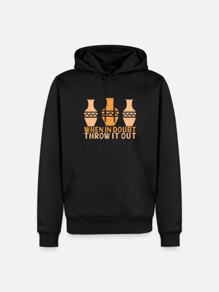 Pottery Pottery - Men’s Premium Organic Hoodie - black