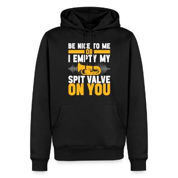 Euphonium Euphoniumspieler - Männer Premium Bio Hoodie - Schwarz - Vorne - Nico (187cm)