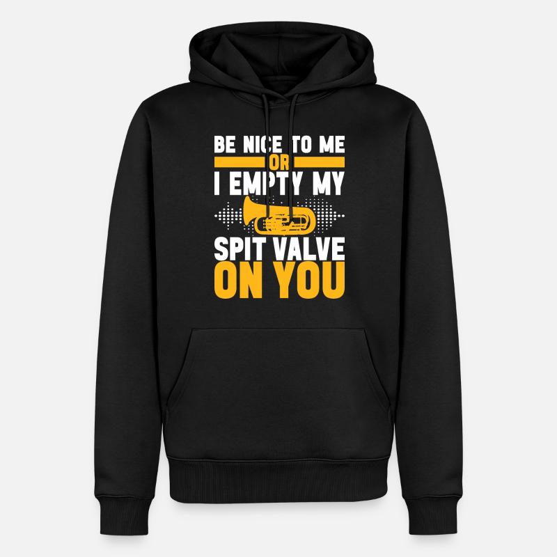 Euphonium Euphoniumspieler - Männer Premium Bio Hoodie - Schwarz