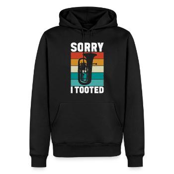 Euphonium Euphoniumspieler - Männer Premium Bio Hoodie - Schwarz - Vorne - Nico (187cm)