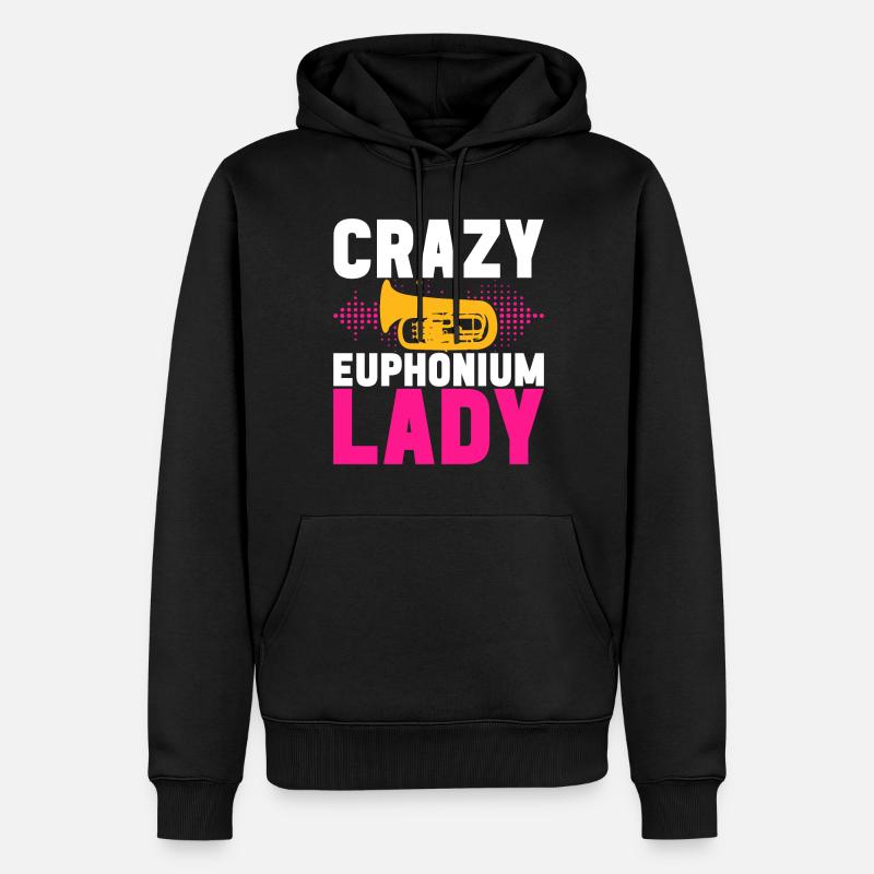 Euphonium Joueur d’euphonium - Sweat à capuche Premium bio Homme - noir