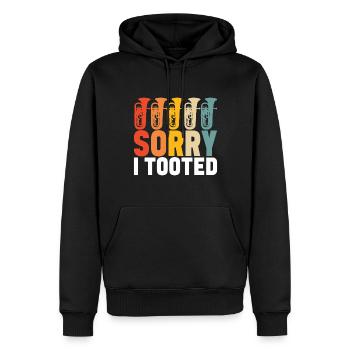 Euphonium Euphonist - Männer Premium Bio Hoodie - Schwarz - Vorne - Nico (187cm)