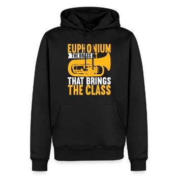 Euphonium Euphoniumspieler - Männer Premium Bio Hoodie - Schwarz - Vorne - Nico (187cm)