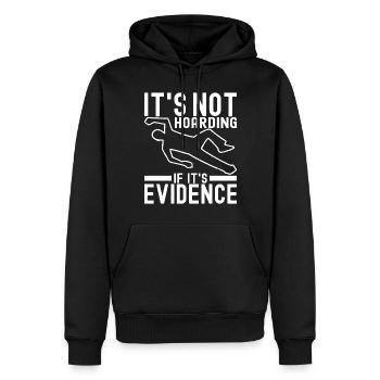 Forensik Forensiker - Männer Premium Bio Hoodie - Schwarz - Vorne - Nico (187cm)