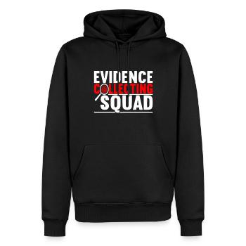 Forensik Forensiker - Männer Premium Bio Hoodie - Schwarz - Vorne - Nico (187cm)