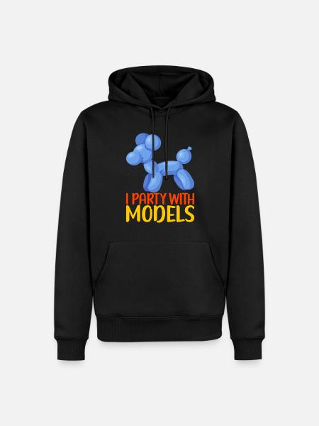 Balloon Animal Balloon Twisting - Men’s Premium Organic Hoodie - black