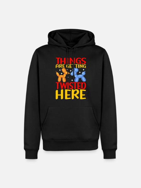 Balloon Animal Balloon Twisting - Men’s Premium Organic Hoodie - black