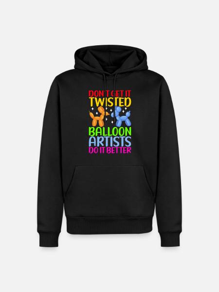 Balloon Animal Balloon Twisting - Men’s Premium Organic Hoodie - black