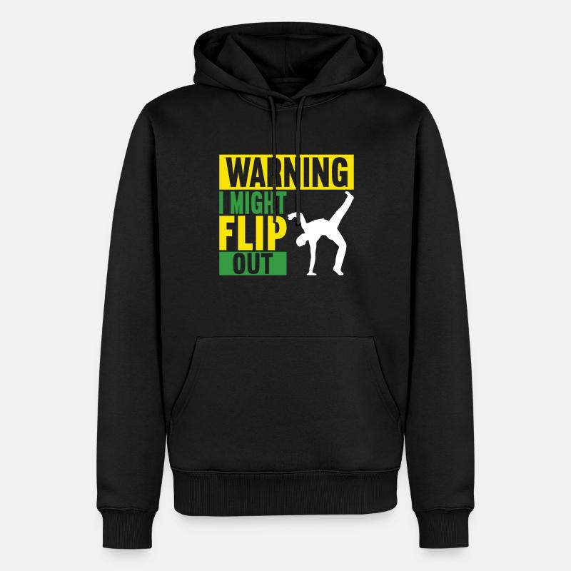 Capoeira Capoeirista - Sweat à capuche Premium bio Homme - noir