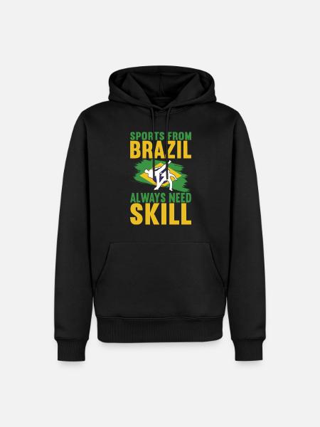 Capoeira Capoeirista - Men’s Premium Organic Hoodie - black