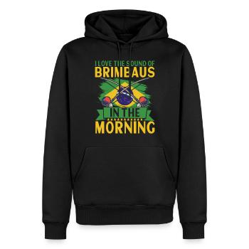 Capoeira Capoeirista - Männer Premium Bio Hoodie - Schwarz - Vorne - Nico (187cm)