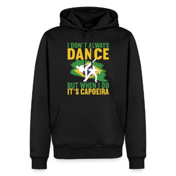Capoeira Capoeirista - Männer Premium Bio Hoodie - Schwarz - Vorne - Nico (187cm)