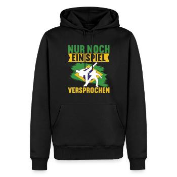 Capoeira Capoeirista - Männer Premium Bio Hoodie - Schwarz - Vorne - Nico (187cm)