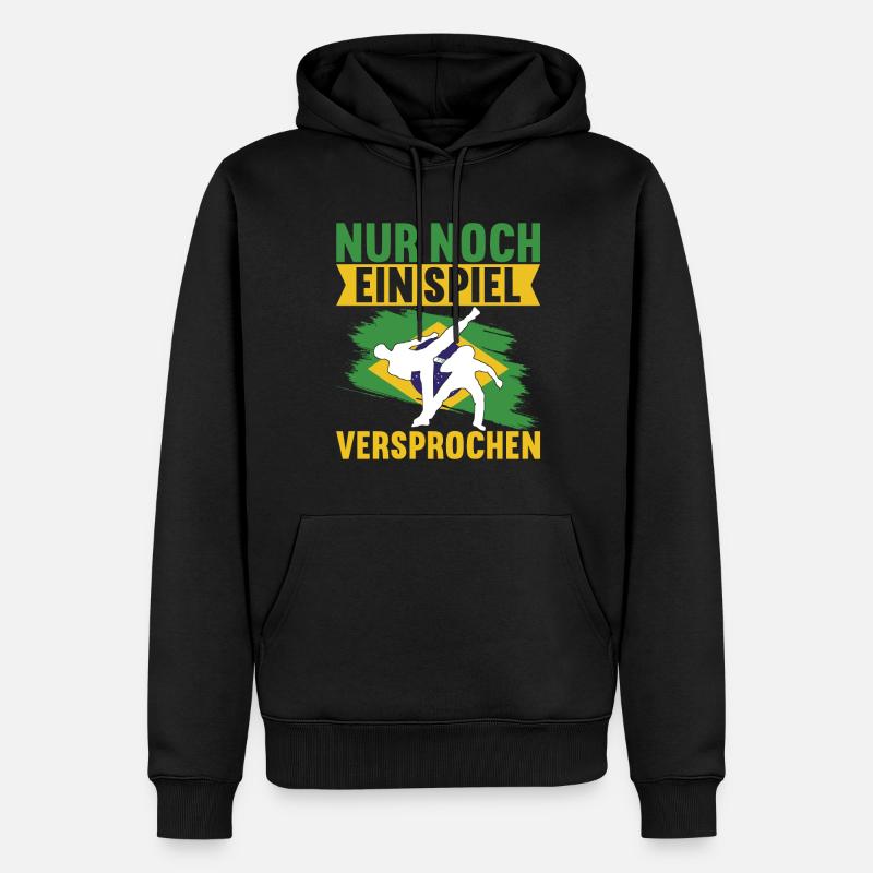 Capoeira Capoeirista - Sweat à capuche Premium bio Homme - noir