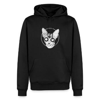 Death Metal - Männer Premium Bio Hoodie - Schwarz - Vorne - Nico (187cm)