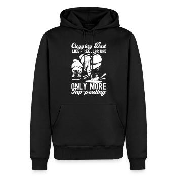 Tap Dance Tap Dancer - Men’s Premium Organic Hoodie - black - Front - Nico (187cm)
