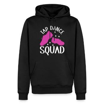 Stepptanz Stepptänzer - Männer Premium Bio Hoodie - Schwarz - Vorne - Nico (187cm)