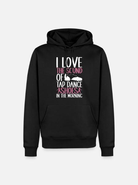 Stepptanz Stepptänzer - Männer Premium Bio Hoodie - Schwarz
