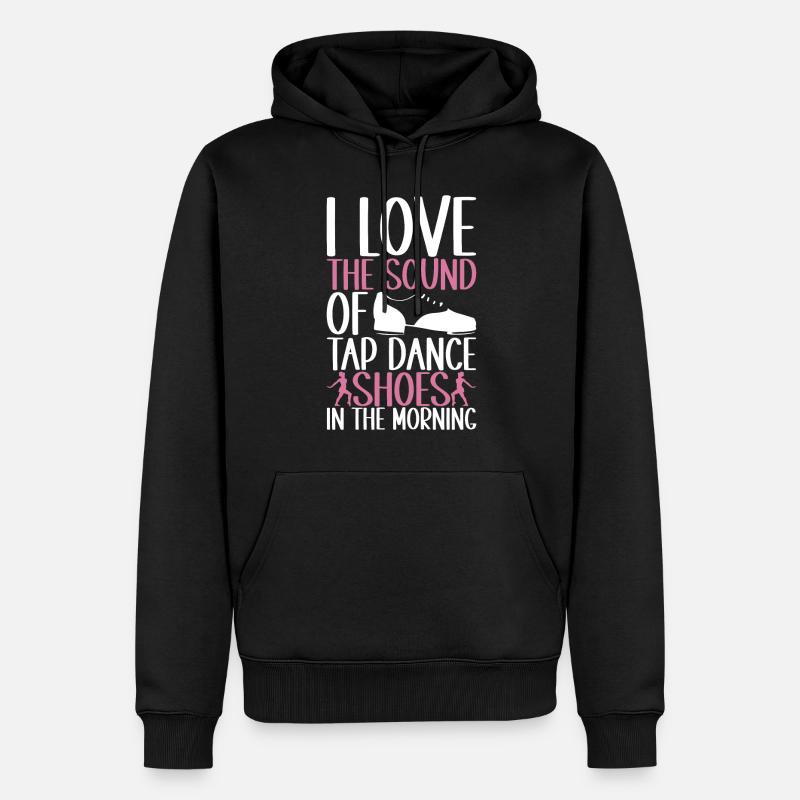 Stepptanz Stepptänzer - Männer Premium Bio Hoodie - Schwarz