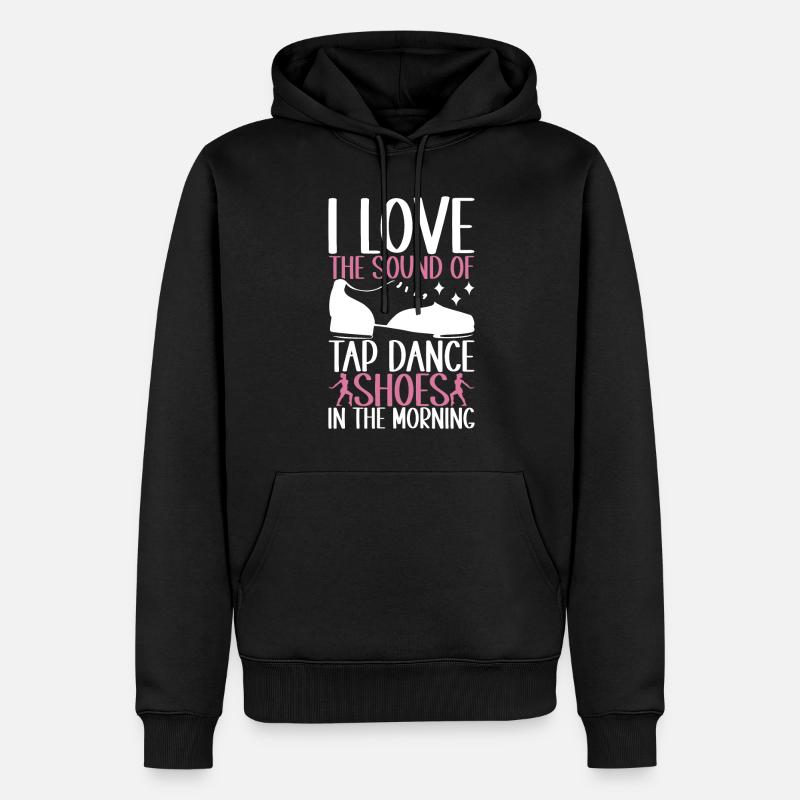 Stepptanz Stepptänzer - Männer Premium Bio Hoodie - Schwarz