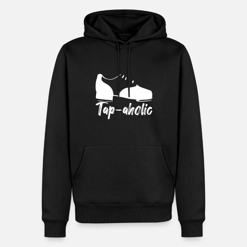 Stepptanz Stepptänzer - Männer Premium Bio Hoodie - Schwarz
