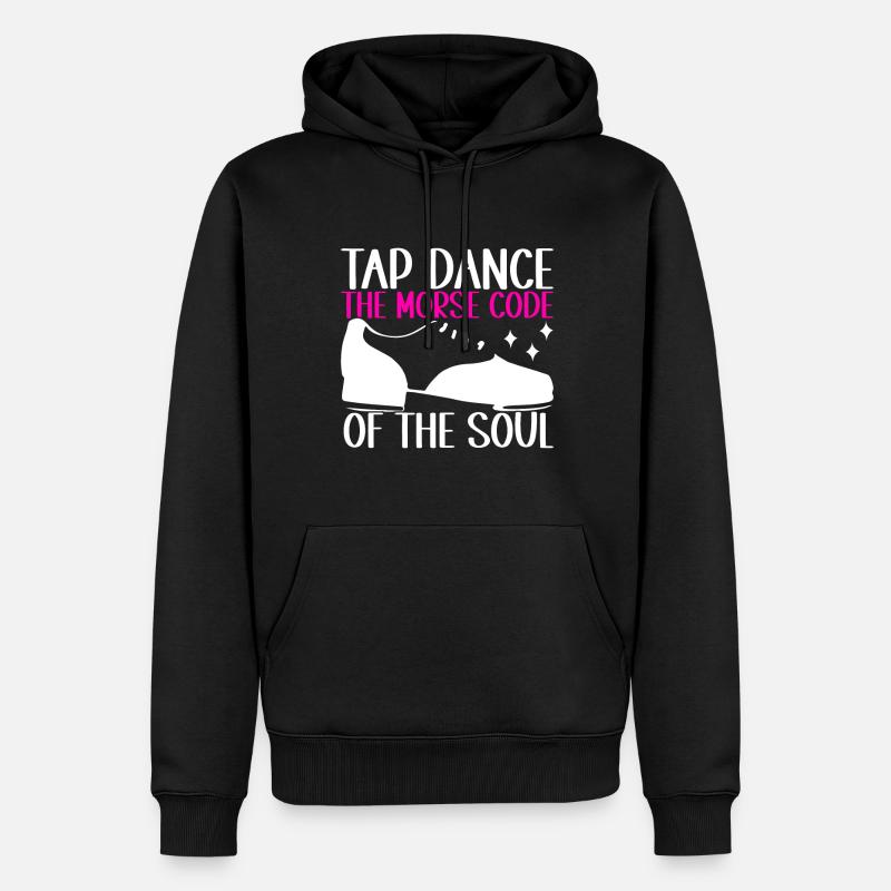Stepptanz Stepptänzer - Männer Premium Bio Hoodie - Schwarz