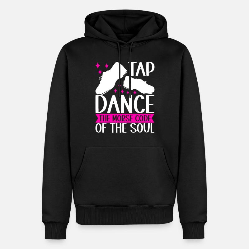 Stepptanz Stepptänzer - Männer Premium Bio Hoodie - Schwarz