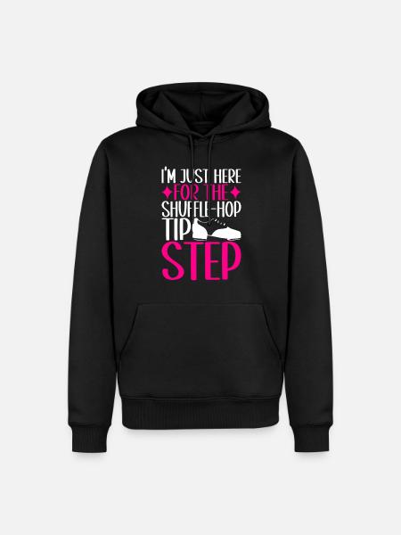 Stepptanz Stepptänzer - Männer Premium Bio Hoodie - Schwarz