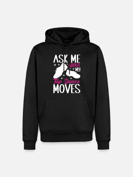 Stepptanz Stepptänzer - Männer Premium Bio Hoodie - Schwarz